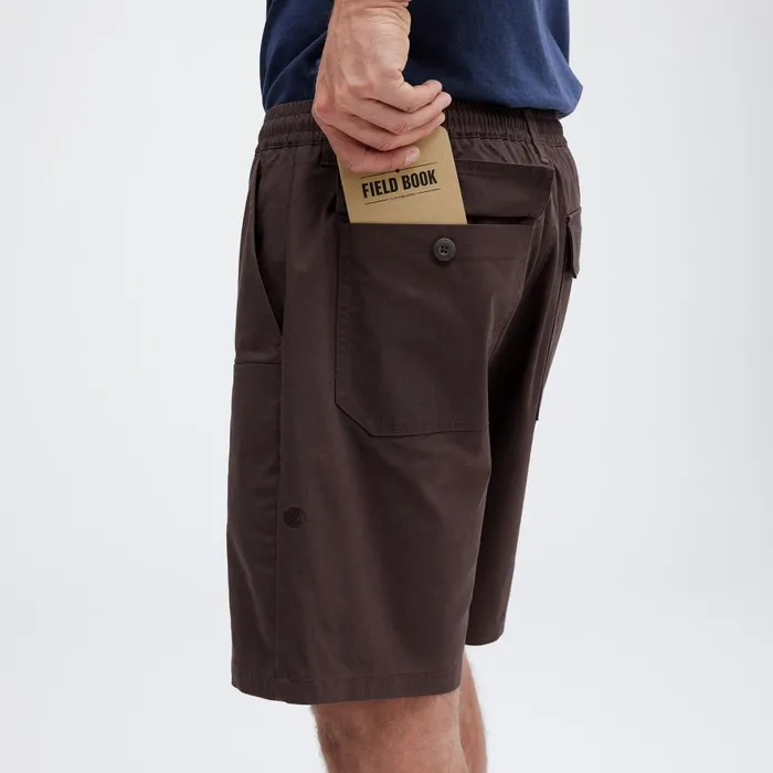 Carpenter Short With Freshtek Darkbrown Men Stance Shorts