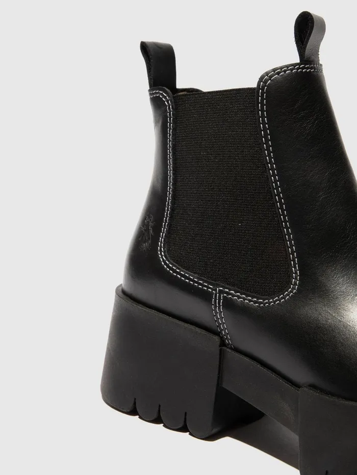 Chelsea Ankle Boots EXIA123FLY BLACK Women Fly London Ankle Boots