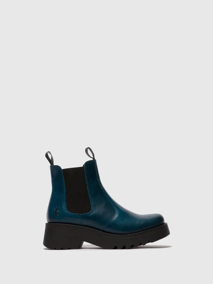 Chelsea Ankle Boots MEDI789FLY ROYAL BLUE Women Fly London Ankle Boots