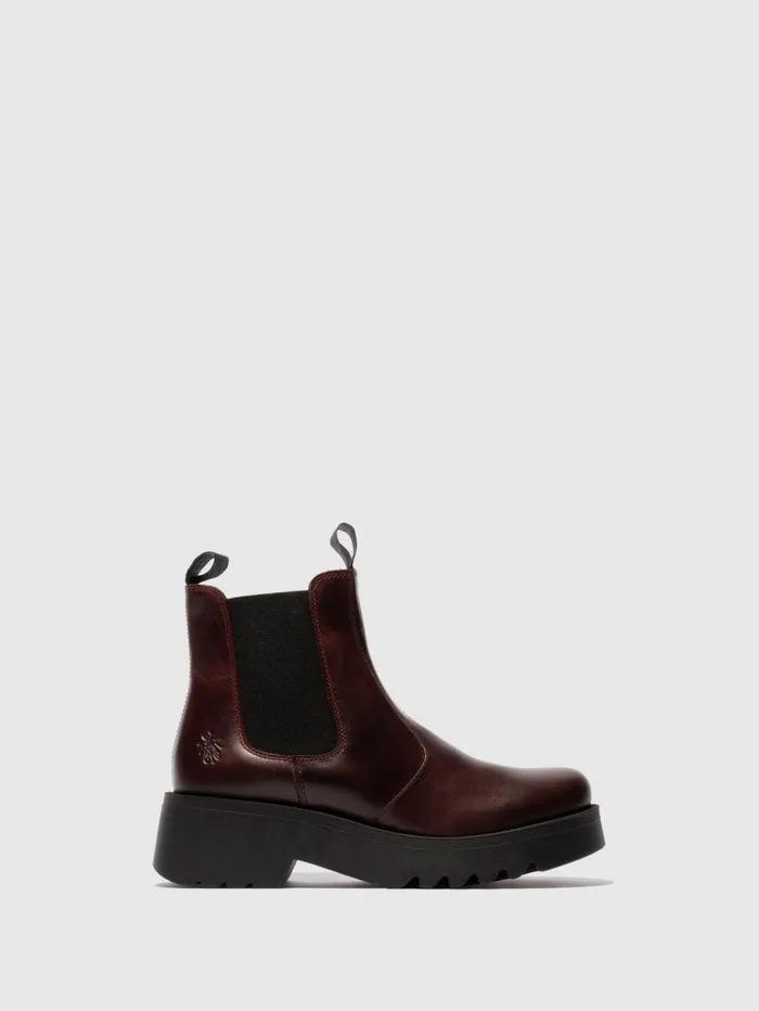 Chelsea Ankle Boots MEDI789FLY WINE Women Fly London Ankle Boots