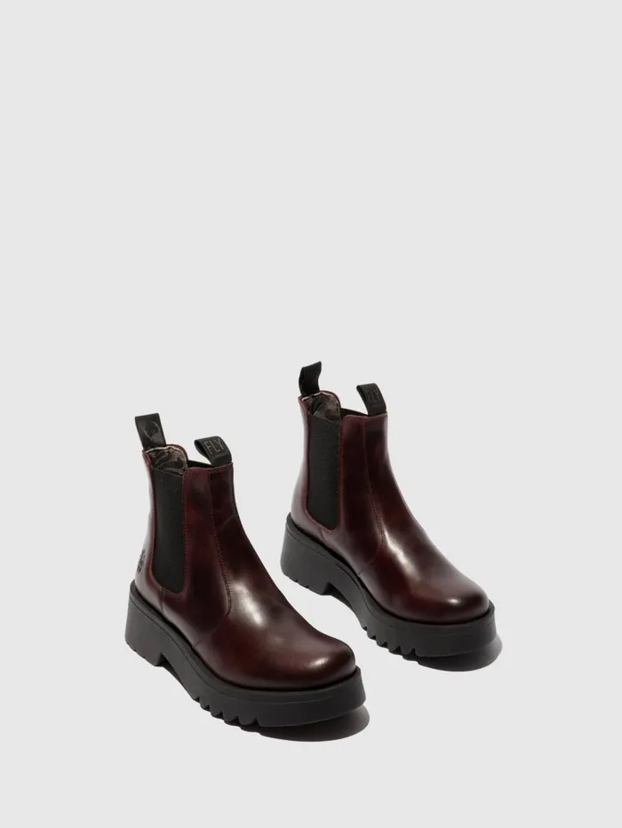 Chelsea Ankle Boots MEDI789FLY WINE Women Fly London Ankle Boots