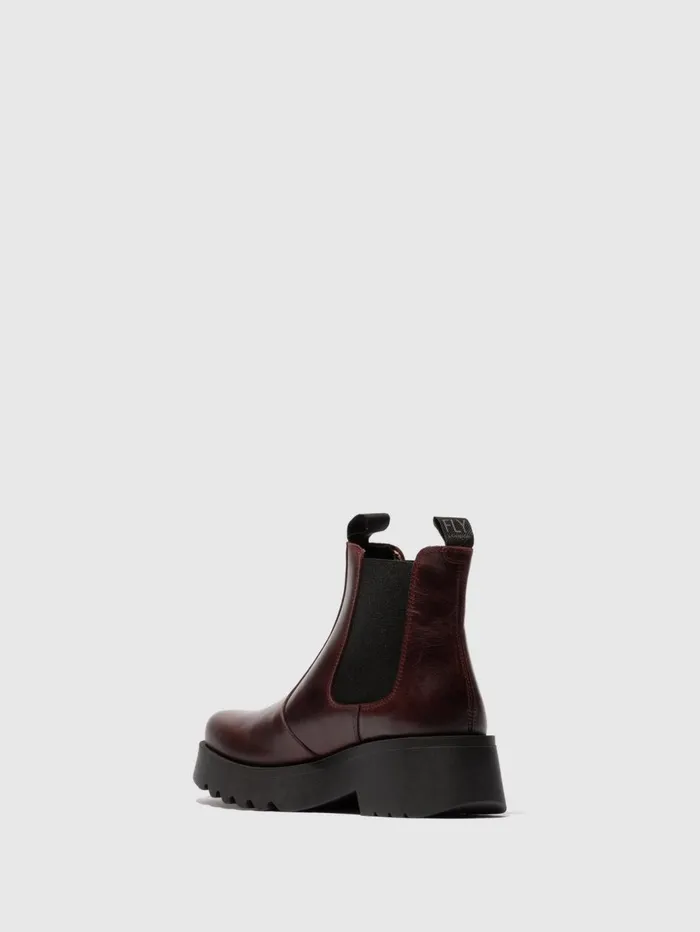Chelsea Ankle Boots MEDI789FLY WINE Women Fly London Ankle Boots