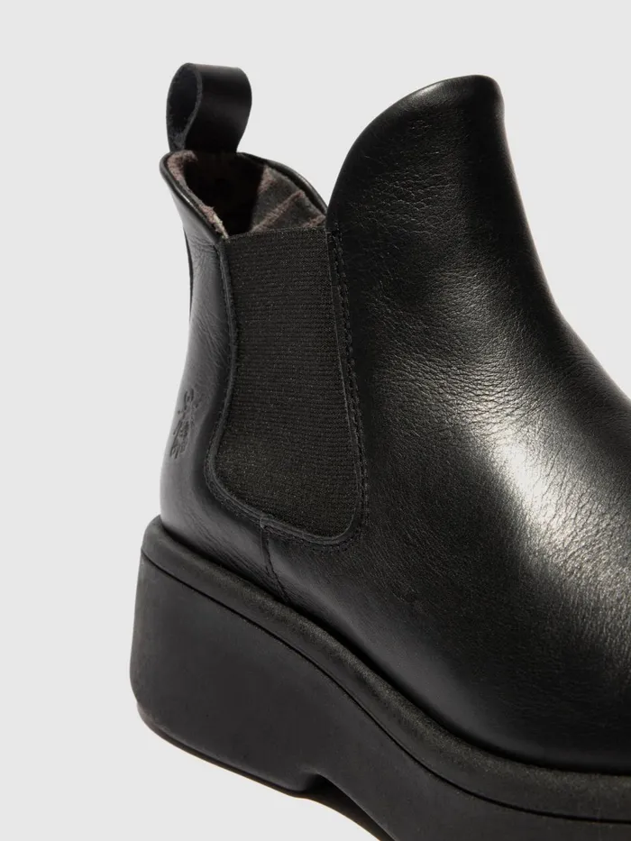 Chelsea Ankle Boots MULK159FLY BLACK Women Fly London Ankle Boots