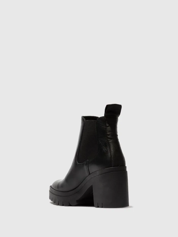Chelsea Ankle Boots TOPE520FLY DUBLIN BLACK Women Fly London Ankle Boots