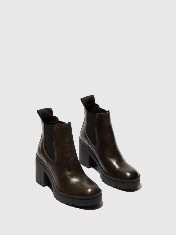 Chelsea Ankle Boots TOPE520FLY SLUDGE Women Fly London Ankle Boots