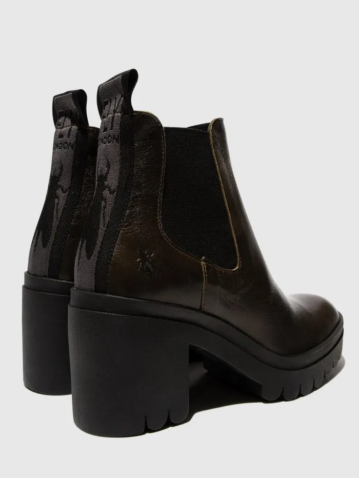 Chelsea Ankle Boots TOPE520FLY SLUDGE Women Fly London Ankle Boots