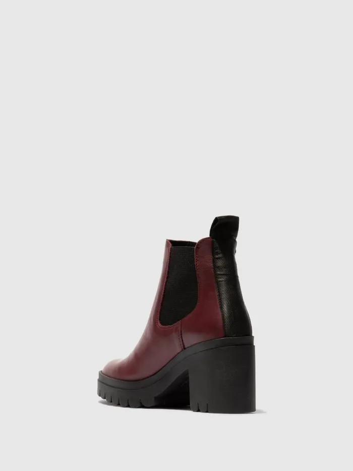 Chelsea Ankle Boots TOPE520FLY WINE Women Fly London Ankle Boots