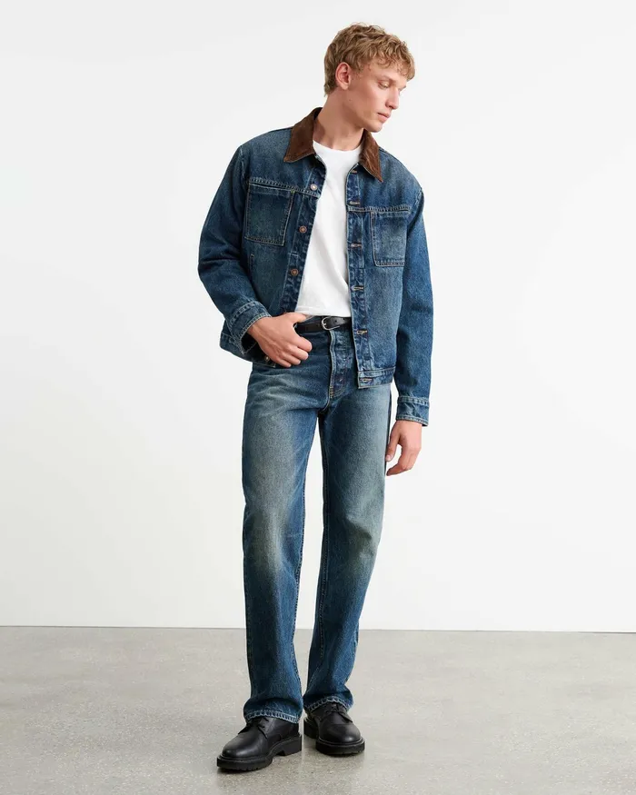 CHESTER DENIM JACKET Simon Wash Men Nili Lotan Denim