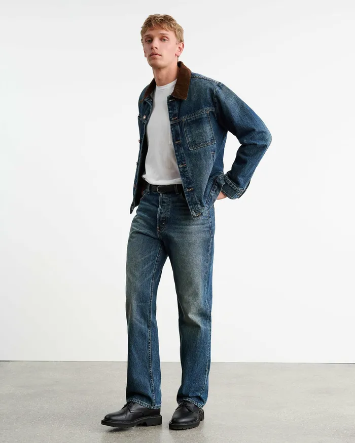 CHESTER DENIM JACKET Simon Wash Men Nili Lotan Denim