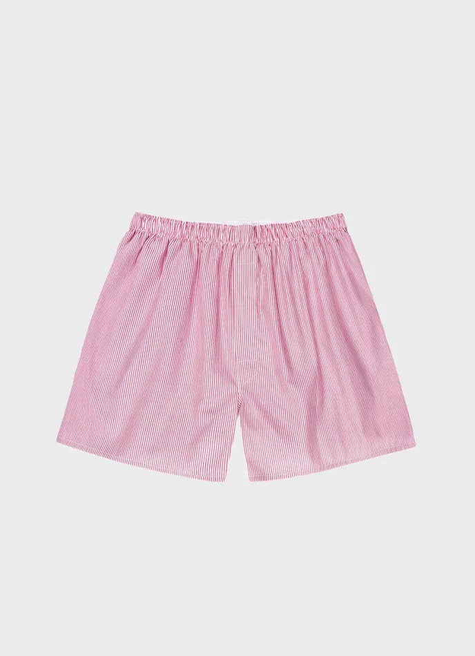 Classic Boxer Shorts Whiterednavy Pinstripe Men SUNSPEL Boxer Shorts
