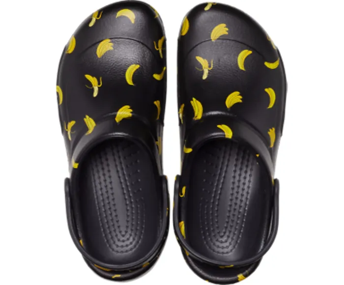 Clogs Bistro Graphic Clog Black Yellow 8211 Crocs WomenMen