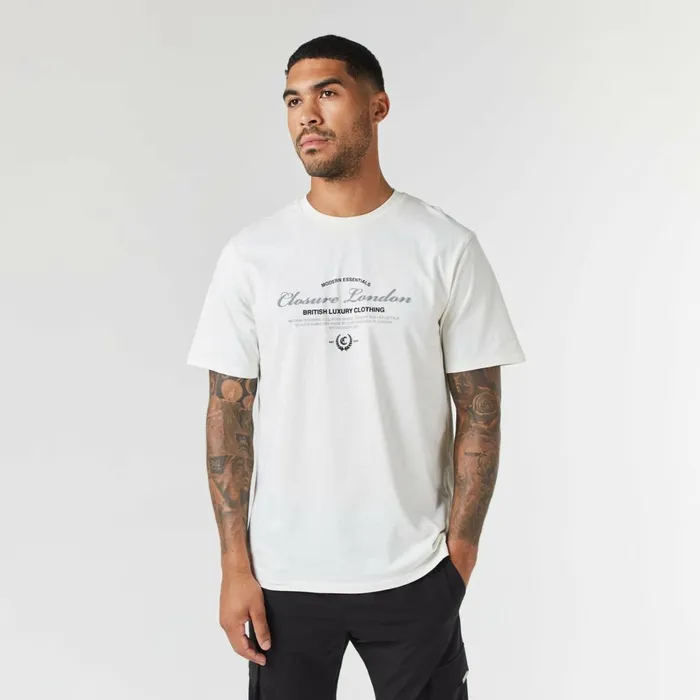 Closure London Arch Luxe TShirt Off White Men TShirts