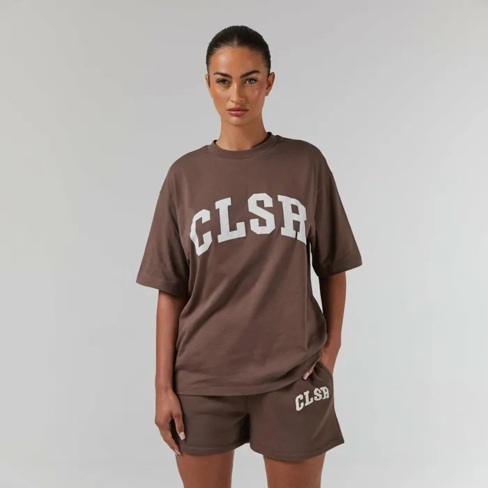 Closure London CLSR Varsity Twinset Brown Women Sets