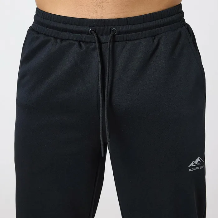 Closure London Cut and Sew Tracksuit Mid Grey Black Men Tracksuits