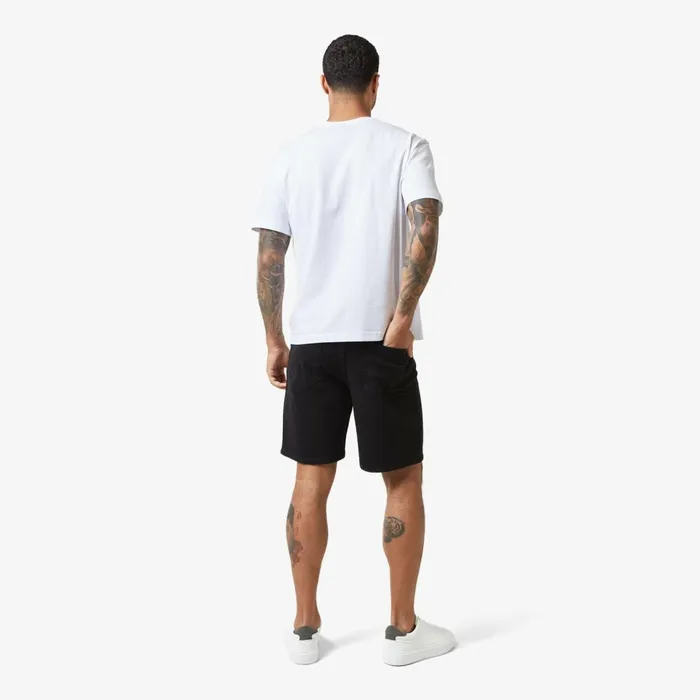 Closure London Relaxed Fit Denim Short Black Wash Men Denim