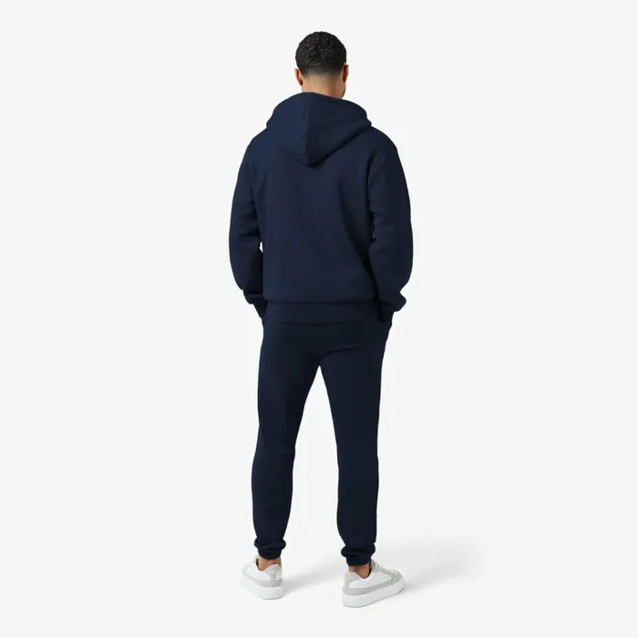 Closure London Relaxed Fit Full Zip Tracksuit Navy Men Tracksuits