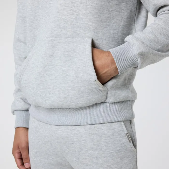 Closure London Relaxed Fit Tracksuit Grey Marl Men Tracksuits