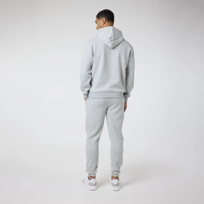Closure London Relaxed Fit Tracksuit Grey Marl Men Tracksuits