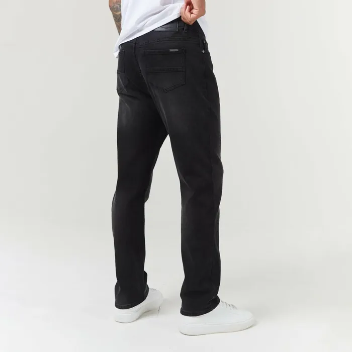 Closure London Straight Leg Denim Jean Black Men Denim