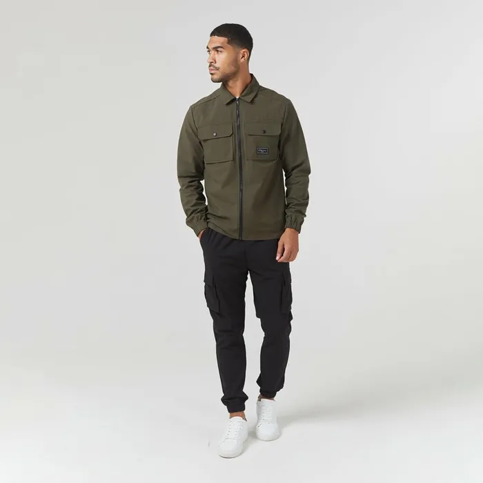 Closure London Utility Overshirt Khaki Men Overshirts