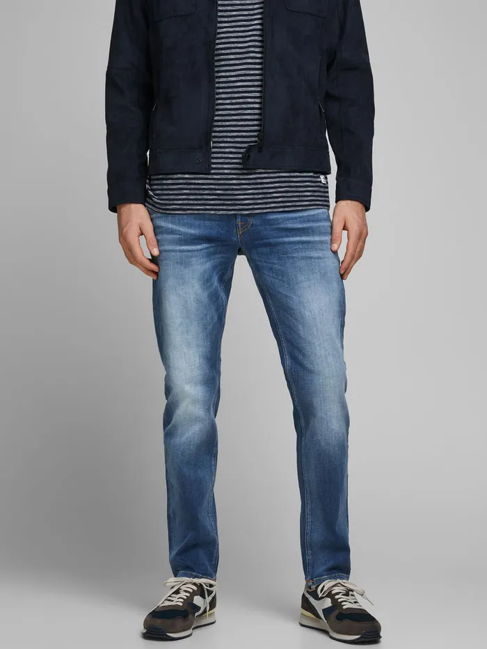 Comfort Jeans JACK and JONES Mens MIKE ORIGINAL JOS 411 COMFORT FIT JEANS Blue Blue Denim Comfort Jeans JACK and JONES Mens MIKE ORIGINAL JOS 411 COMFORT FIT JEANS Blue Blue Denim