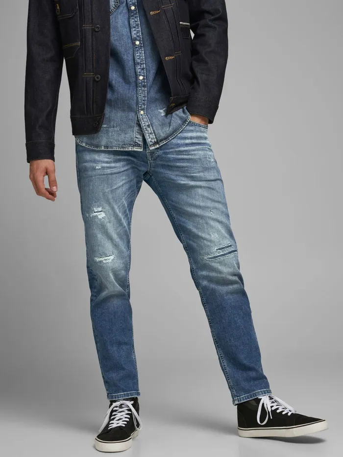 Comfort Jeans JACK and JONES Mens MIKE ORIGINAL JOS 986 COMFORT FIT JEANS Blue Blue Denim Comfort Jeans JACK and JONES Mens MIKE ORIGINAL JOS 986 COMFORT FIT JEANS Blue Blue Denim