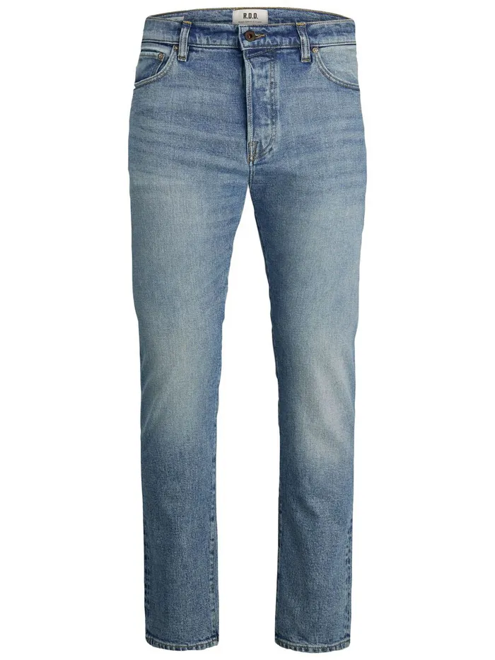 Comfort Jeans JACK and JONES Mens MIKE ROYAL R234 RDD COMFORT FIT JEANS Blue Blue Denim