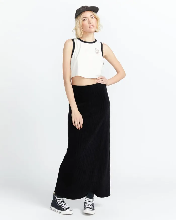 Cording To U Skirt 8211 Black Womens Volcom Bottoms