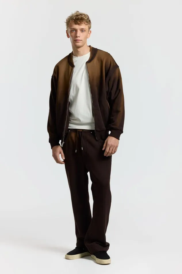 COTTON CITIZEN Berlin Bomber Jacket Espresso Cast Men Sweatshirts COTTON CITIZEN Berlin Bomber Jacket Espresso Cast Men Sweatshirts