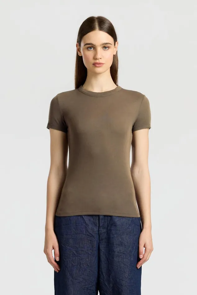 COTTON CITIZEN Verona Tee Fossil Women Tees