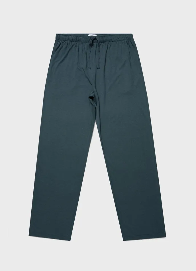 Cotton Modal Lounge Pant Peacock Men SUNSPEL Loungewear and Sleepwear
