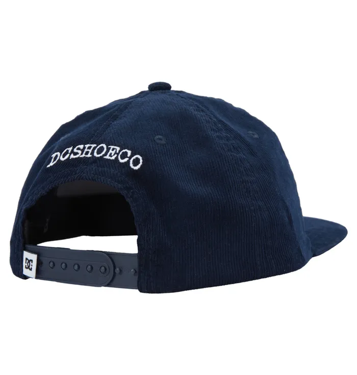 DC Shoes Wes Kremer Traveler Snapback Hat navy blazer Men Hats and Beanies