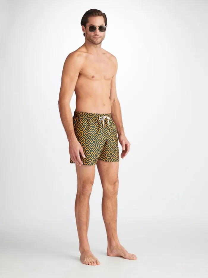 Derek Rose Short Length Swim Shorts Men Short Swim Shorts Tropez 16 Teal