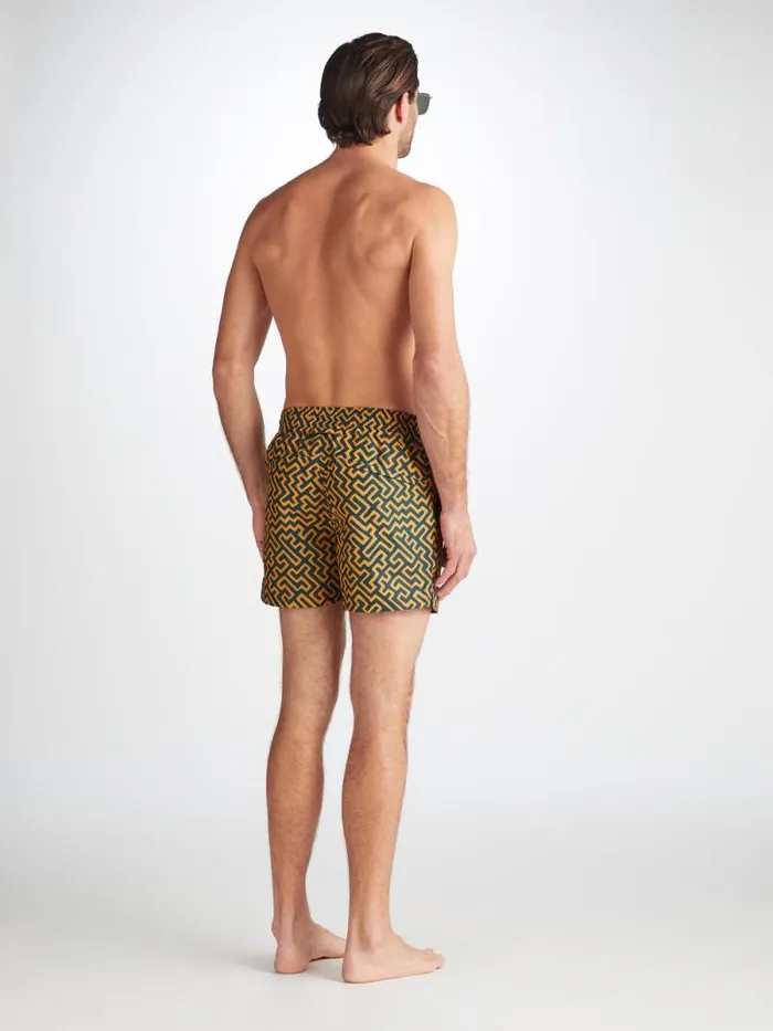 Derek Rose Short Length Swim Shorts Men Short Swim Shorts Tropez 16 Teal