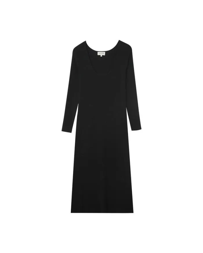 DRESS NOIR NATHALIE Shop Grace and Mila Long Dresses