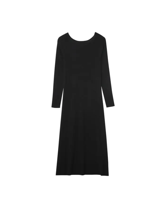 DRESS NOIR NATHALIE Shop Grace and Mila Long Dresses