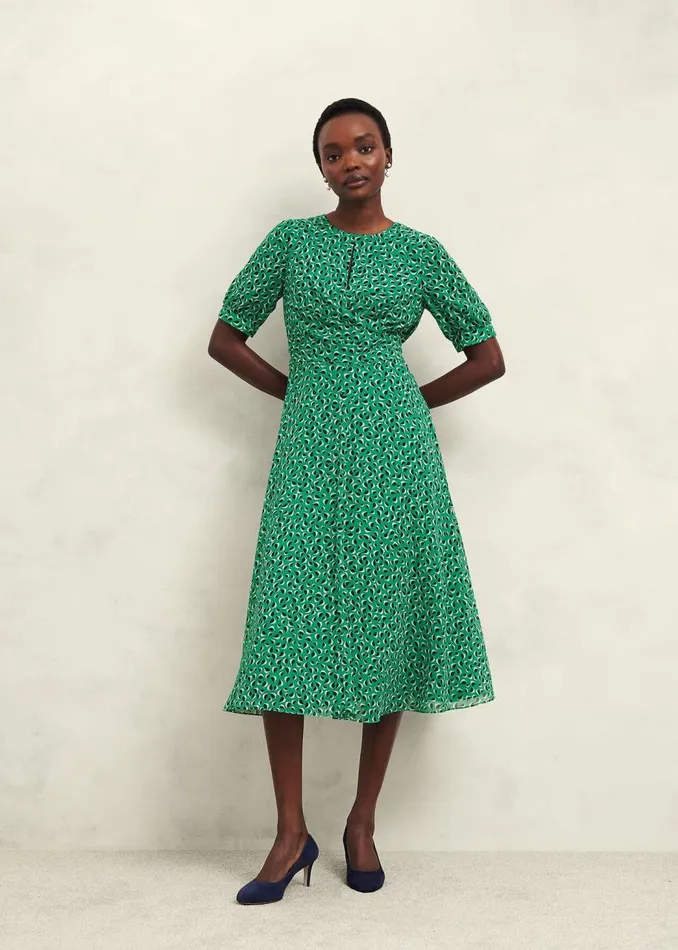 Dresses and Jumpsuits Women HOBBS Bridget Dress Green Multi
