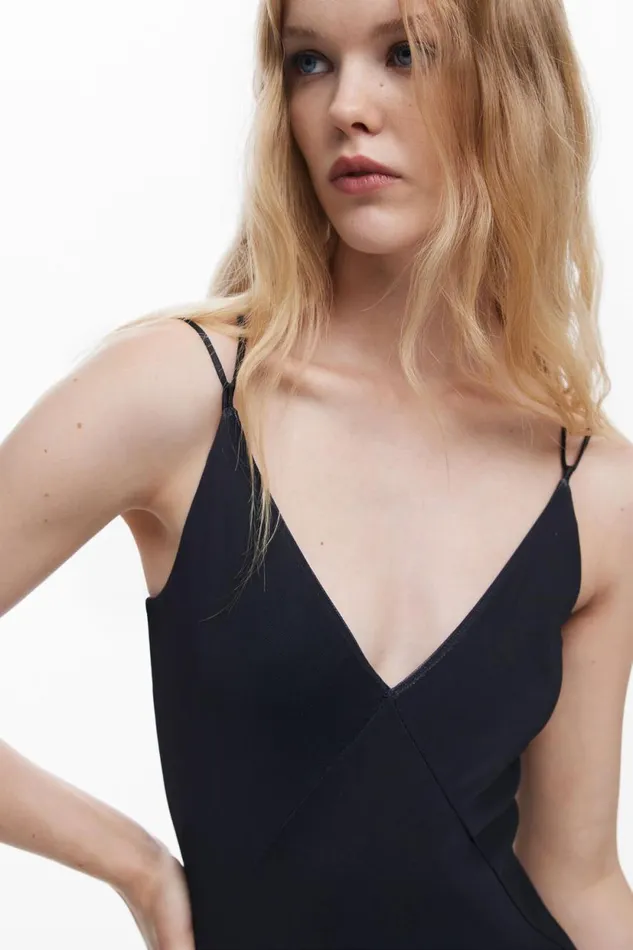 Dresses And Jumpsuits Women Desigual Long Poppy Dress Black