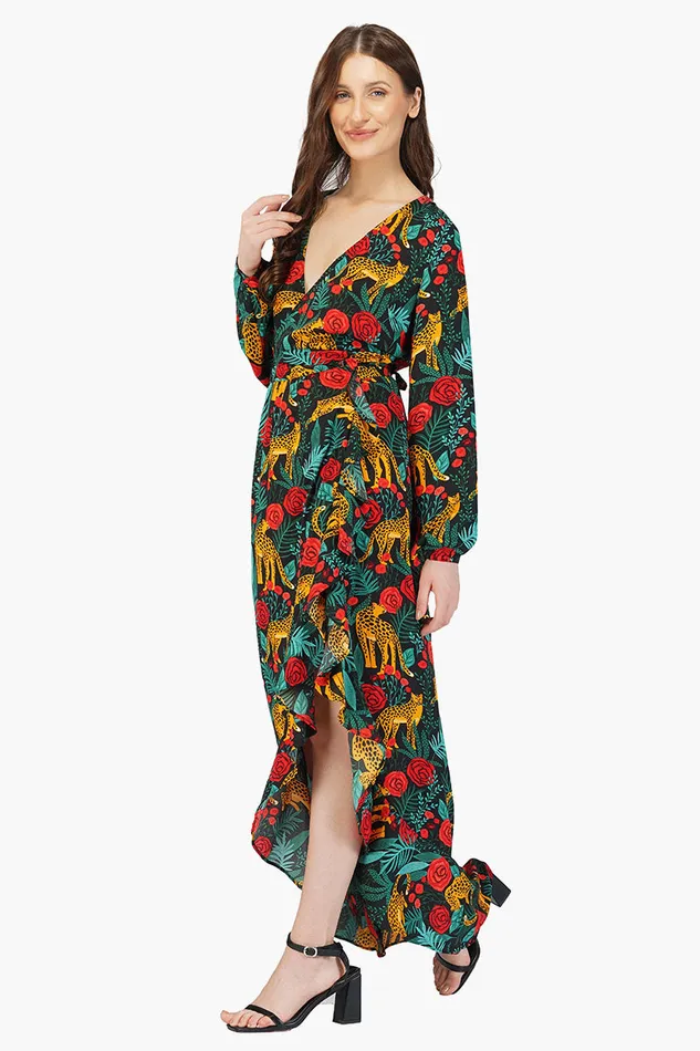 Dresses Women Jaguar Paradise Maxi Dress America and Beyond