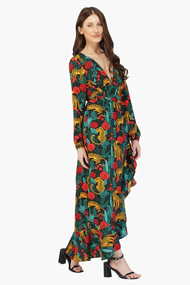 Dresses Women Jaguar Paradise Maxi Dress America and Beyond