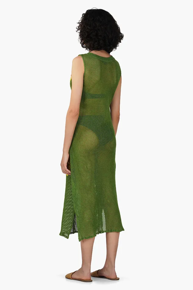 Dresses Women Martha Floral Patch Crochet Bodycon Dress America and Beyond