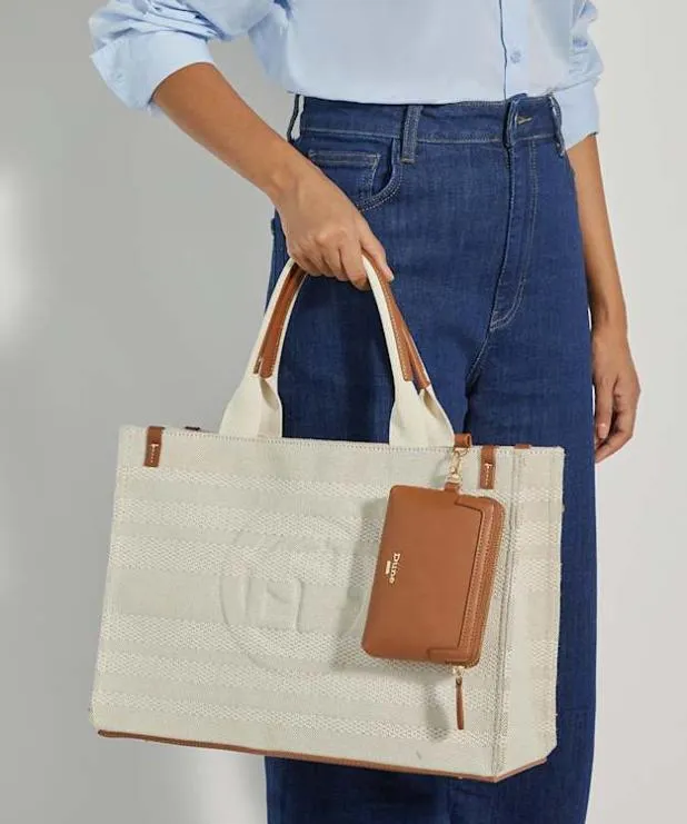 Dune London Handbags Women Embossed Tote Bag Neutral