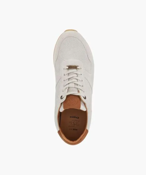 Dune London Trainers Men Wide Fit LaceUp Runner Trainers White