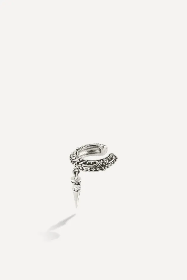 Earring Chili Gray Women Baandsh Jewelry