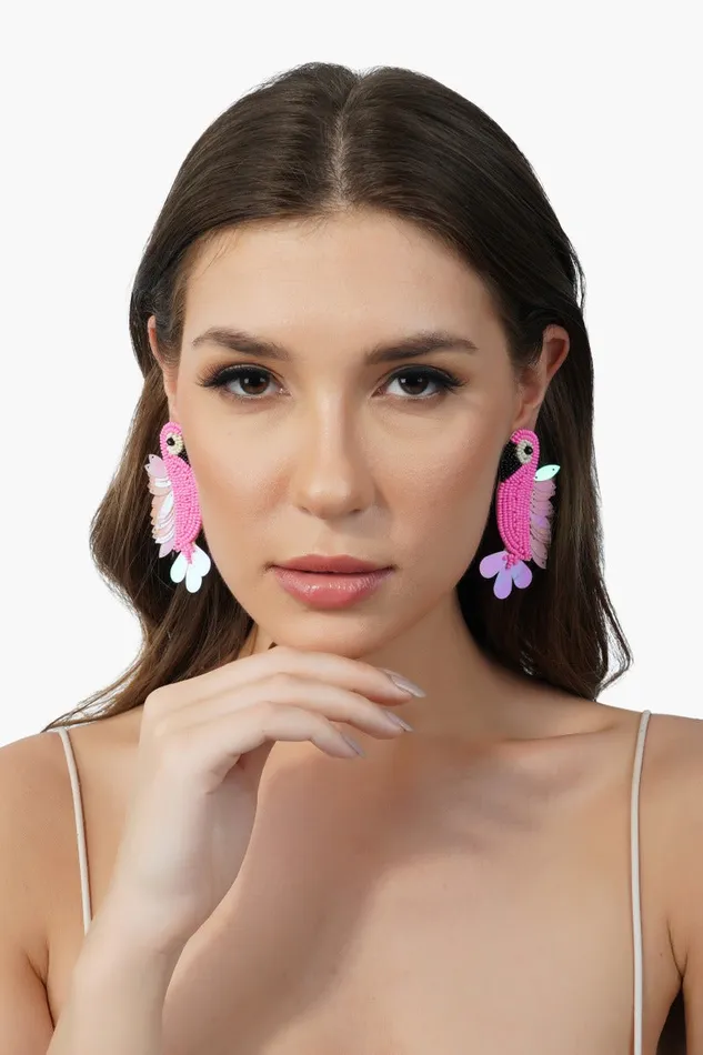 Earrings Parrot Bird Earrings America and Beyond Women