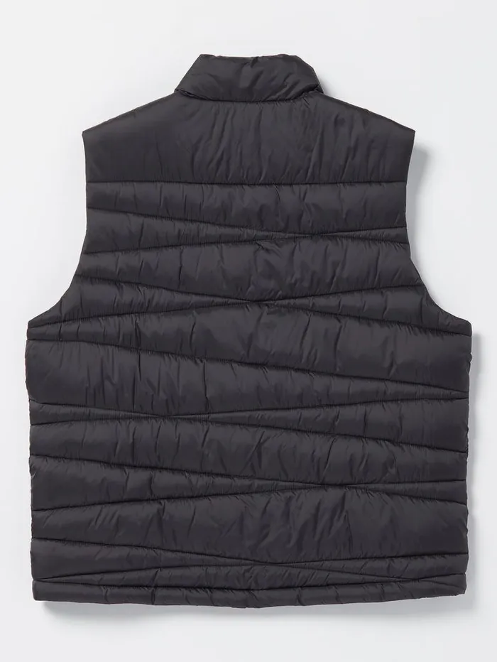 Earth Tripper Reversible Puff Vest 8211 Black Mens Volcom Mountain Biking