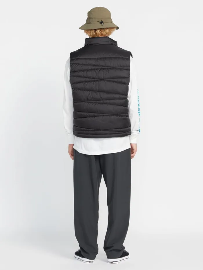 Earth Tripper Reversible Puff Vest 8211 Black Mens Volcom Mountain Biking