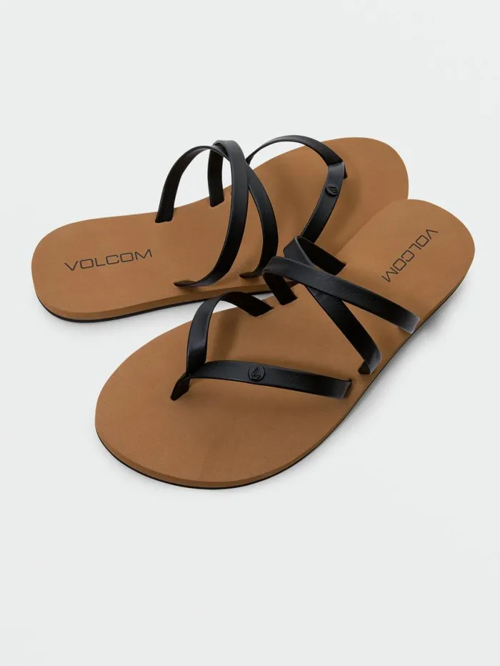 Easy Breezy II Sandals 8211 Black Womens Volcom Sandals