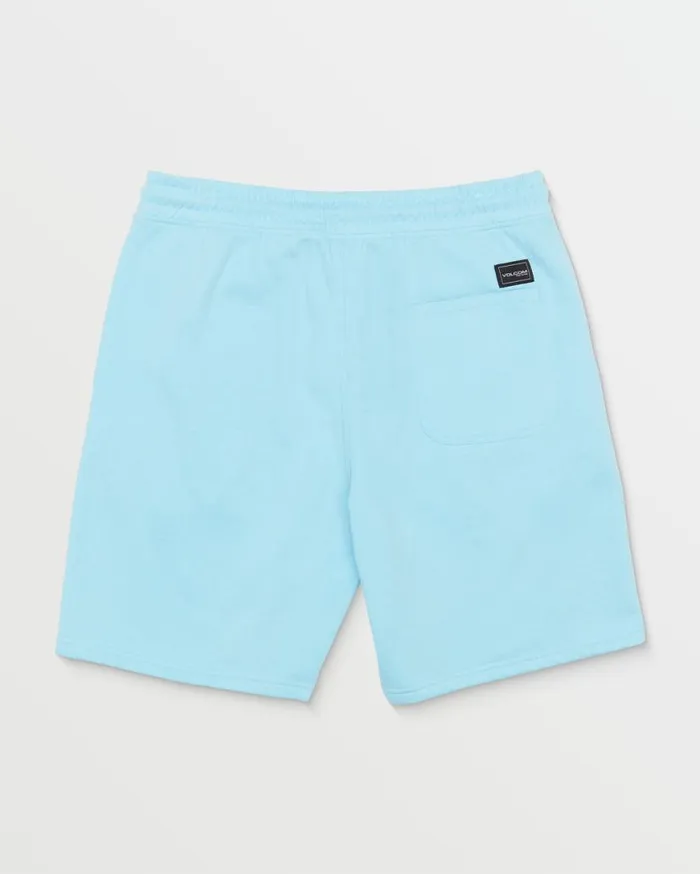 Echo Chamber Fleece Shorts 8211 Horizon Blue Mens Volcom Shorts