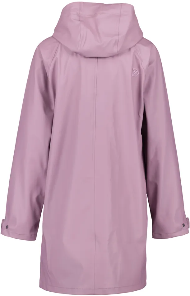 Elly Parka Galon Purple Rain Women Didriksons Spring Jackets